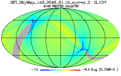 HFI_SkyMap_143_2048_R1.10_survey_2_II_COV