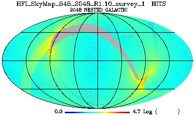 HFI_SkyMap_545_2048_R1.10_survey_1_HITS