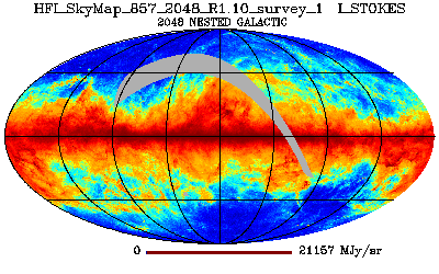 HFI_SkyMap_857_2048_R1.10_survey_1_I_STOKES