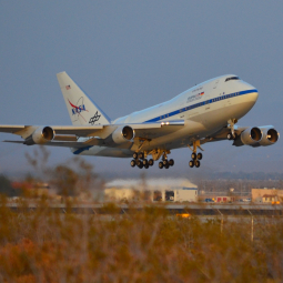 SOFIA takes off from Armstrong Flight Research Center