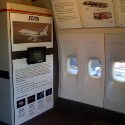 Nose section of a Boeing 747 airliner