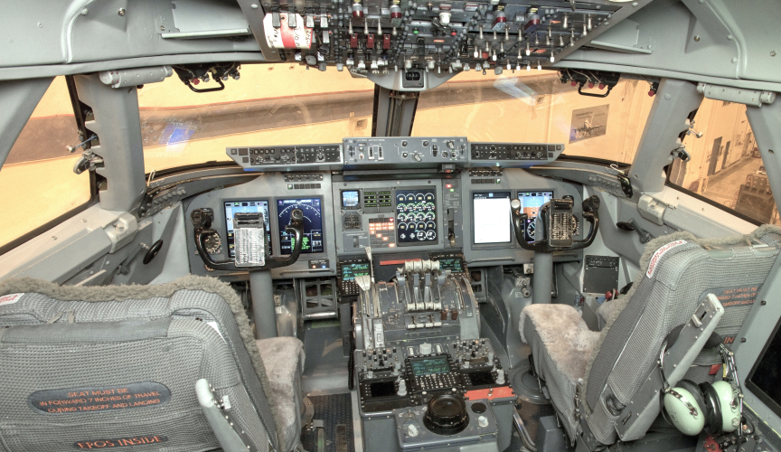 Upgraded SOFIA cockpit