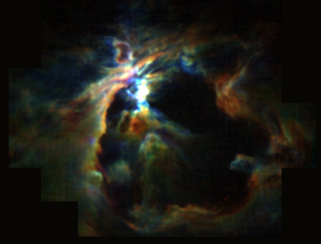 Orion nebula bubble