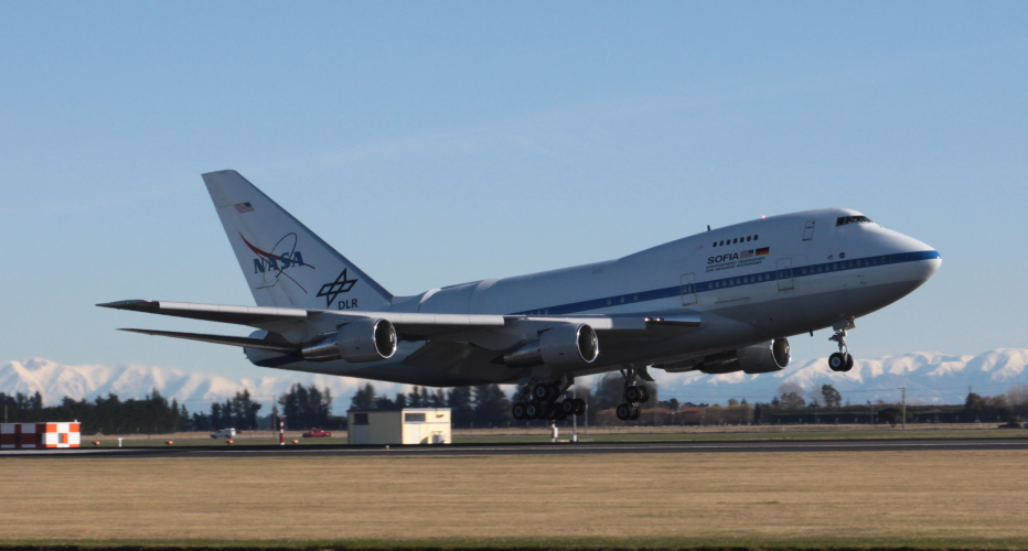 SOFIA arrives at Christchurch