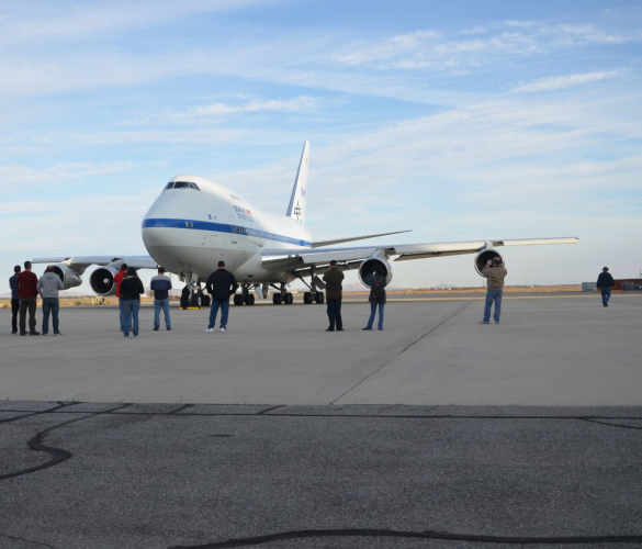 SOFIA arrives in Palmdale